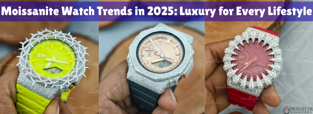 Moissanite Watch Trends in 2025: Luxury for Every Lifestyle