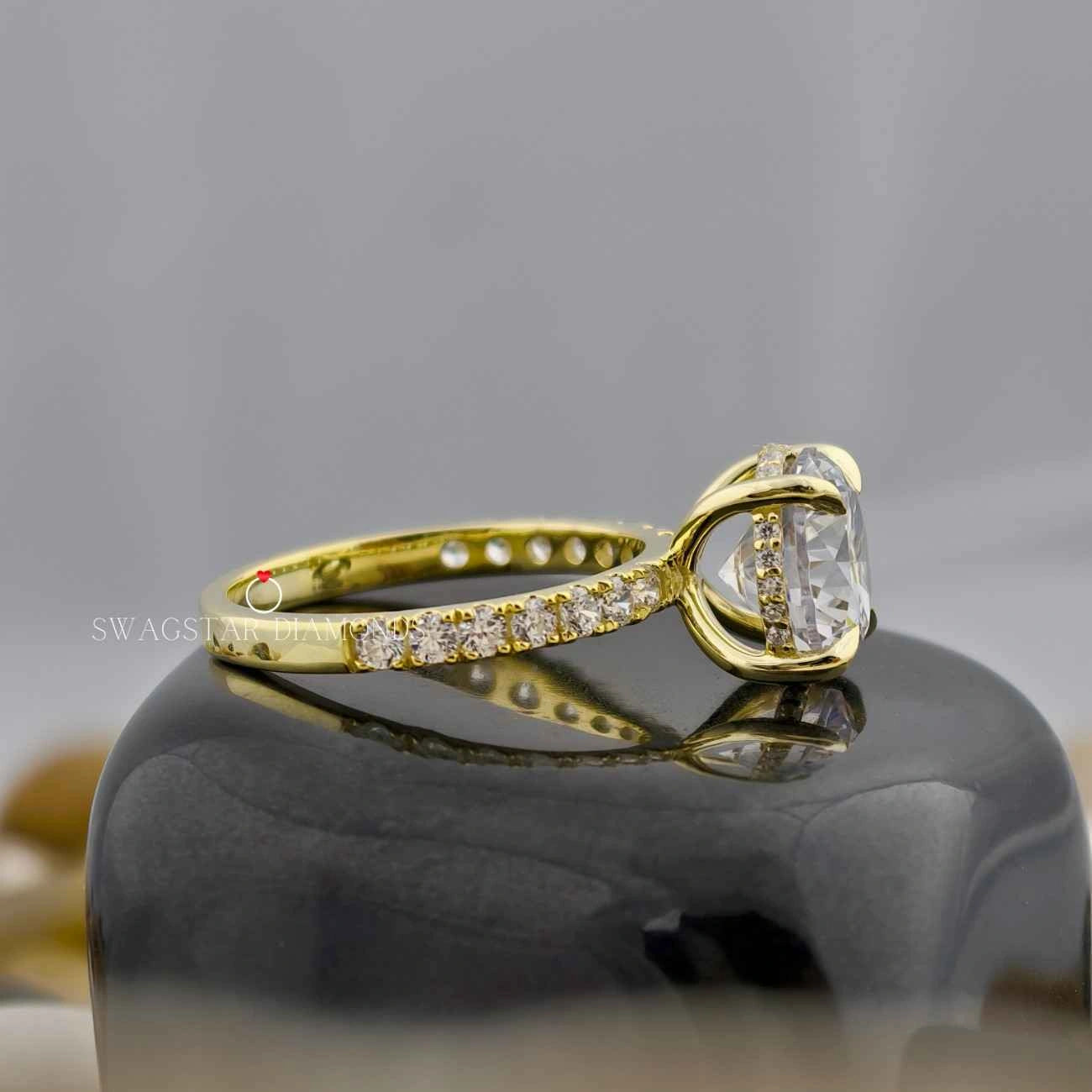 Hidden Halo Engagement Ring Hidden Halo Engagement Ring