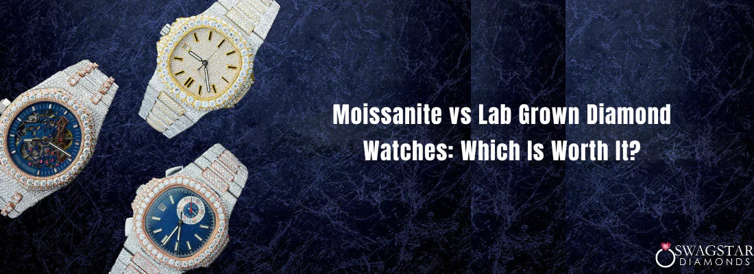 Moissanite vs Lab Grown Diamond Watches: Which Is Worth It?