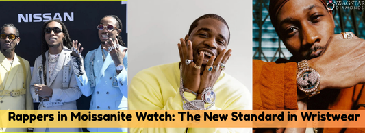 Rappers in Moissanite Watch: The New Standard in Wristwear