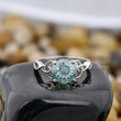 Portuguese Cut Engagement Ring Lab Grown Diamond
