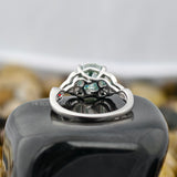 Portuguese Cut Engagement Ring Lab Grown Diamond