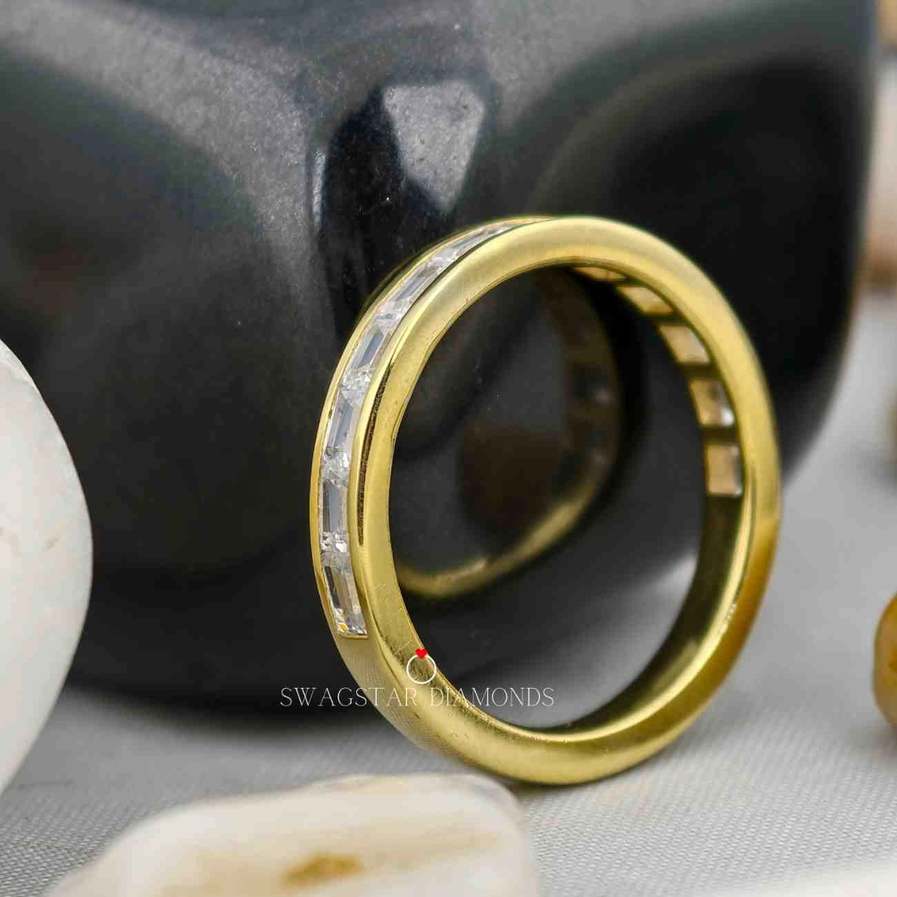  1.60CT Baguette Cut Eternity Band