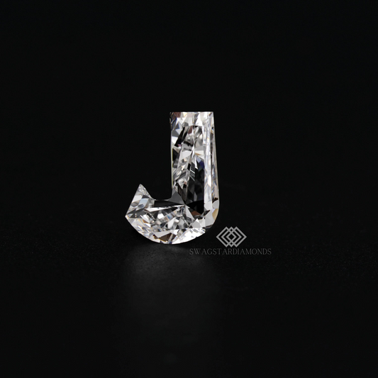 Letter J Shape Diamond With Lab-Grown & Natural Diamonds, Jewelry By Leading Manufacturer From Swagstar, Surat. Explore Wedding, Engagement, Eternity Rings, Earring & Studs, Bracelets In 10k, 14k, & 18k Gold Varieties, Including White, Yellow, Rose Gold.