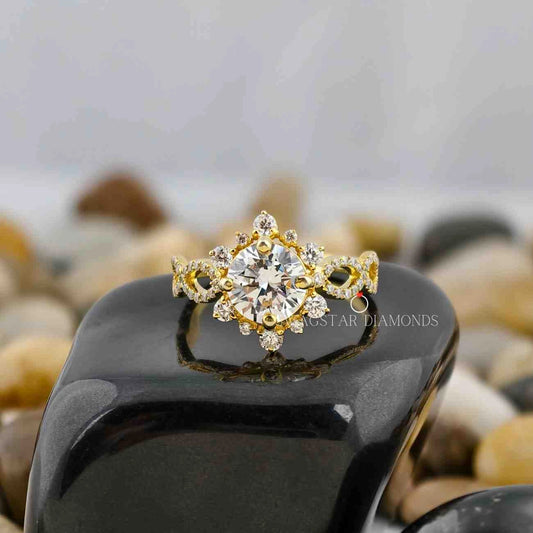 1 Carat Round Diamond Ring
