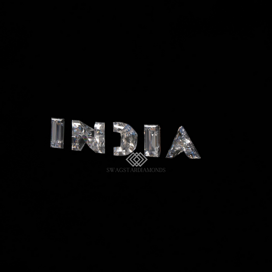 India Letter Cut With Lab-Grown & Natural Diamonds, Jewelry By Leading Manufacturer From Swagstar, Surat. Explore Wedding, Engagement, Eternity Rings, Earring & Studs, Bracelets In 10k, 14k, & 18k Gold Varieties, Including White, Yellow, Rose Gold.