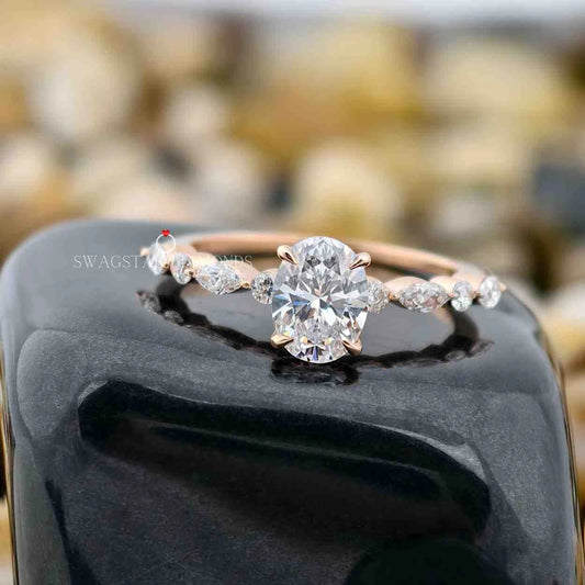 2 Ct Oval Cut Ring