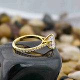 3CT Round Cut Ring For Her
