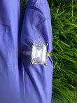 3 Carat Emerald Cut Lab Grown Diamond Engagement Ring