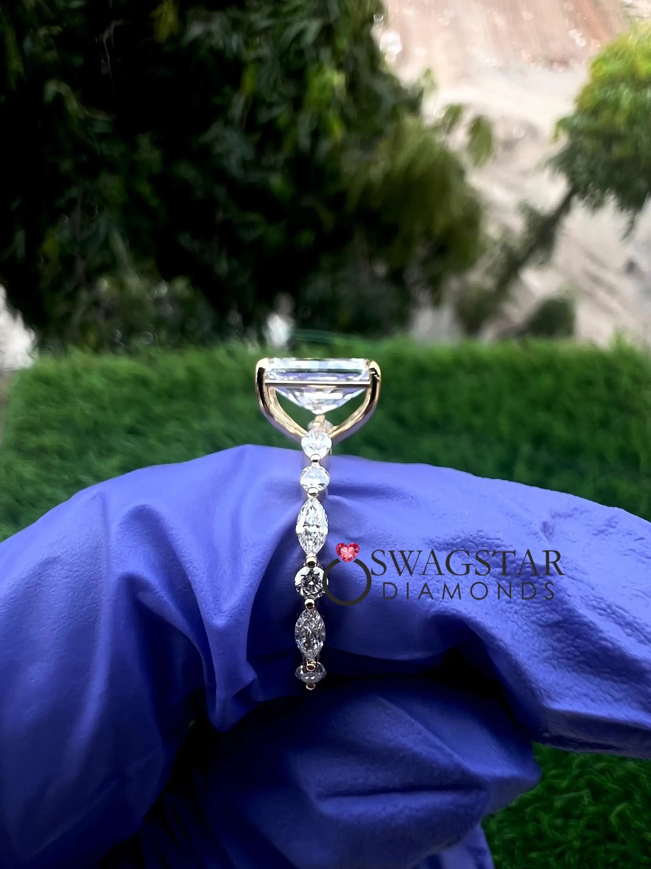 3 Carat Lab Diamond Ring