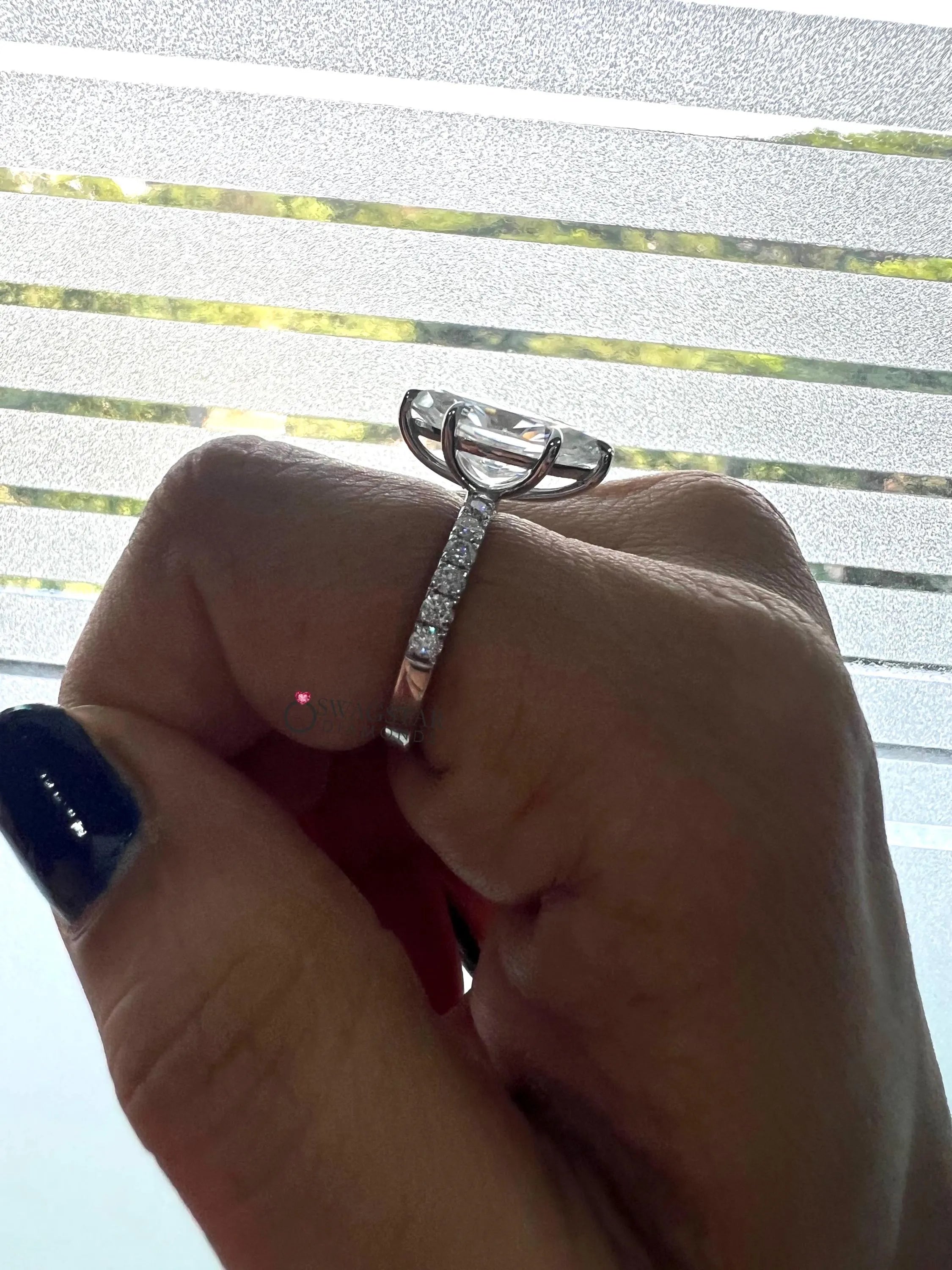 3 Carat Marquise Cut Engagement Ring