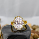 3 Carat Oval Cut Diamond Ring