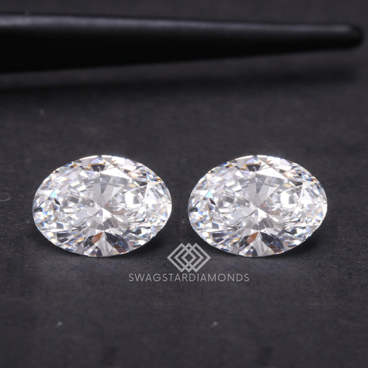 Oval Shape Diamond With Lab-Grown & Natural Diamonds, Jewelry By Leading Manufacturer From Swagstar, Surat. Explore Wedding, Engagement, Eternity Rings, Earring & Studs, Bracelets In 10k, 14k, & 18k Gold Varieties, Including White, Yellow, Rose Gold.