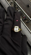 5 CT Emerald Cut Engagement Rings