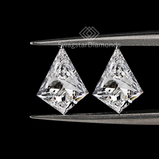 Kite Shape Diamonds With Lab-Grown & Natural Diamonds, Jewelry By Leading Manufacturer From Swagstar, Surat. Explore Wedding, Engagement, Eternity Rings, Earring & Studs, Bracelets In 10k, 14k, & 18k Gold Varieties, Including White, Yellow, Rose Gold.
