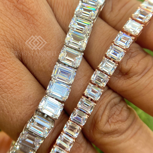 Dual Diamond Bracelet With Lab-Grown & Natural Diamonds, Jewelry By Leading Manufacturer From Swagstar, Surat. Explore Wedding, Engagement, Eternity Rings,  Earring & Studs, Bracelets In 10k, 14k, & 18k Gold Varieties, Including White, Yellow, Rose Gold.