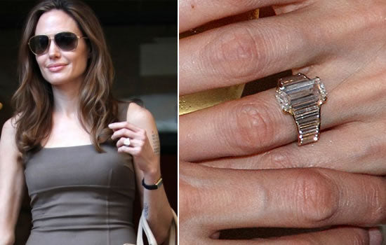 Angelina Jolie Engagement Ring