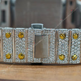 Arabic Number D color  Iced Out Watch Gift