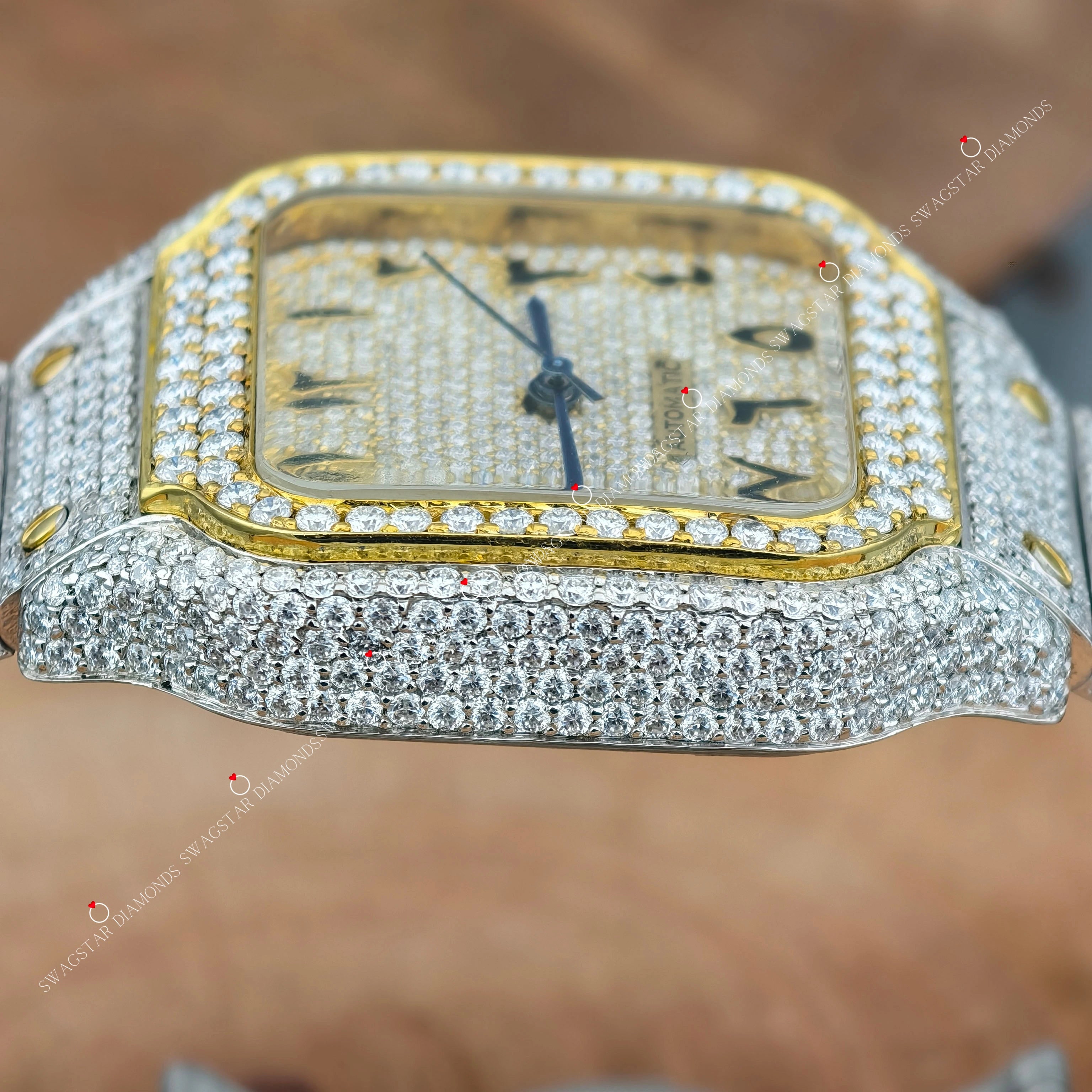 Arabic Number D color VVS Watch