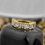 Baguette Cut Lab Diamond Ring
