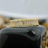 Baguette & Round Cut Full Eternity Band