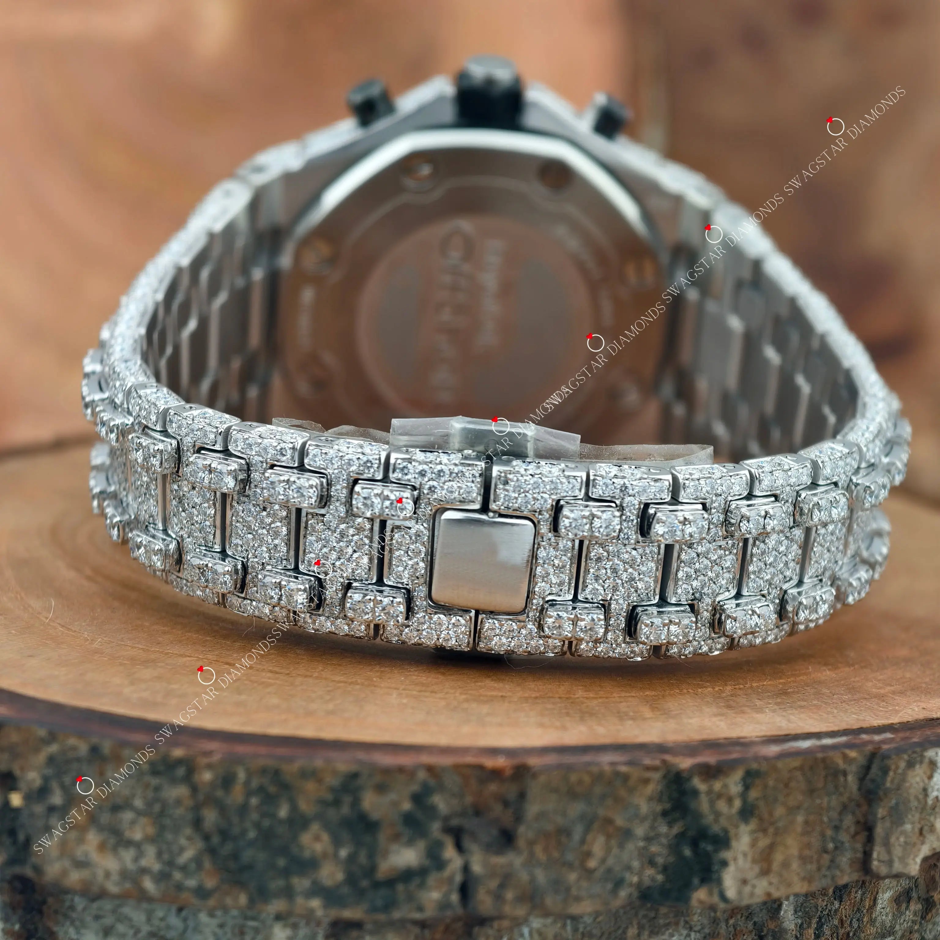 Buy Trendy Multi Chrono Moissanite Watch For Men.