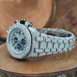 Buy Trendy Multi Chrono Moissanite Watch For Men
