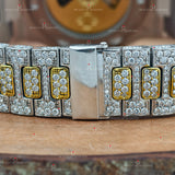Buy Two Tone VVS1Moissanite Watch For Him