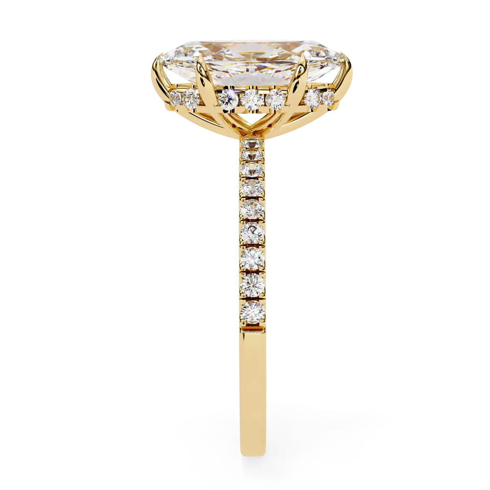 CAD File Of Selena Gomez Engagement Ring