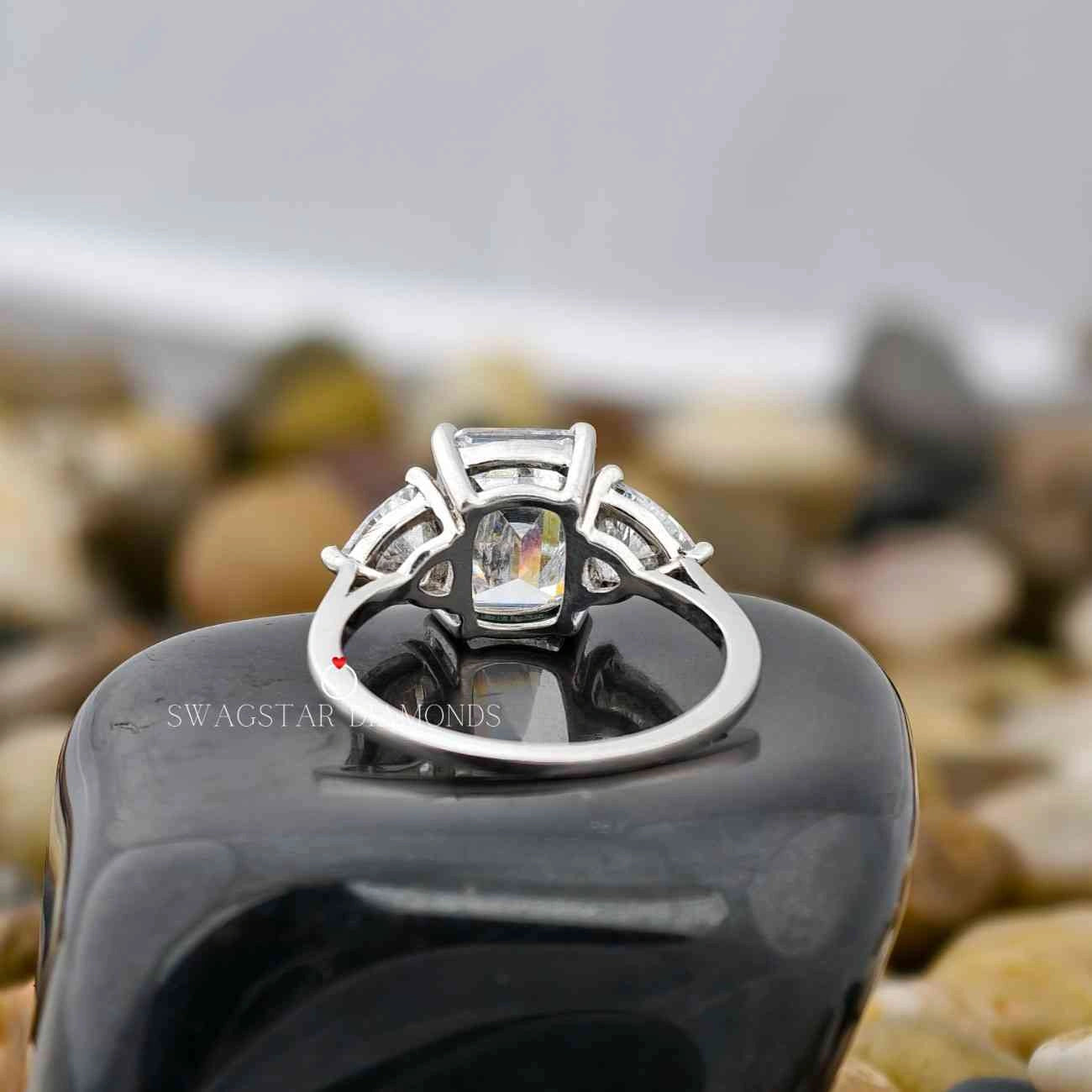 CVD Diamond Wedding Ring