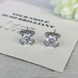 C De Cartier Stud Earrings