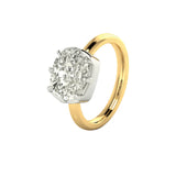 Cushion Cut East West Zendya's Ring