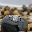 Cushion Cut Lab Diamond Ring