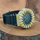 Custom Iced Out Moissanite Watch