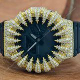 Custom Moissanite Watch 