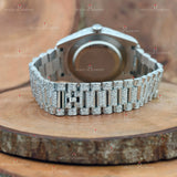 D Color  VVS Moissanite Watches For Men