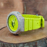 Digital Dial Moissanite Watch