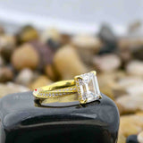 Emerald Cut Engagement Ring