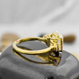 Emerald Cut Lab Diamond Ring 