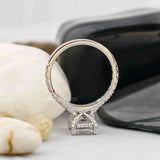 Emerald Cut Lab Diamond Rings