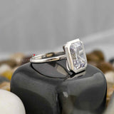 Emerald Cut Solitaire Ring