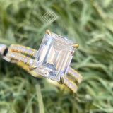 Emerald Cut Womens Ring