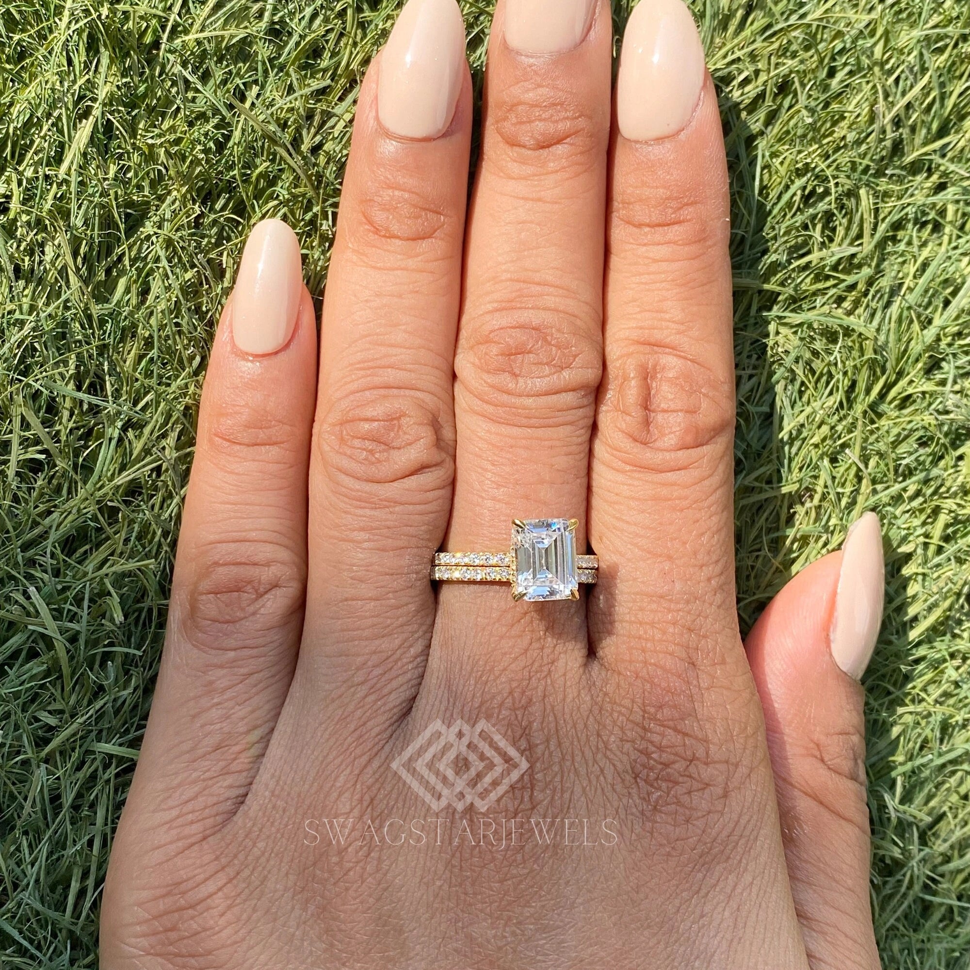 Engagement Diamond Ring Gift for Her