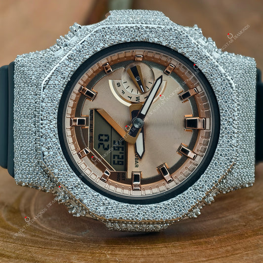 Face Dial Moissanite Watches
