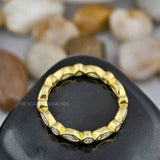 Full Eternity Bazel Set Ring