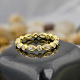 Full Eternity Bazel Set Wedding Band