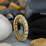 Full Eternity Wedding Engagement Band 