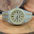Fully Iced Out Moissanite Watch