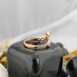 Half Eternity Anniversary Ring