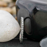 Half Eternity Band Wedding Engegamnet Ring